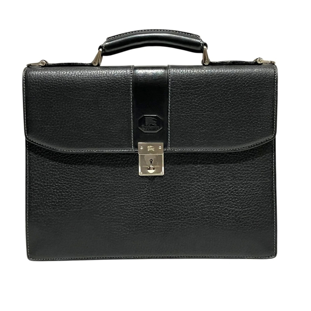 Burberry Classic Leather Business Bag